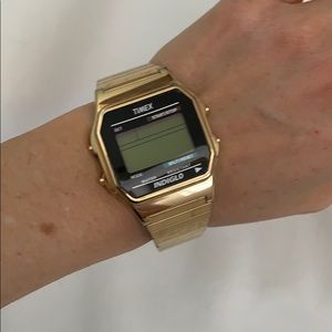Gold Timex Watch